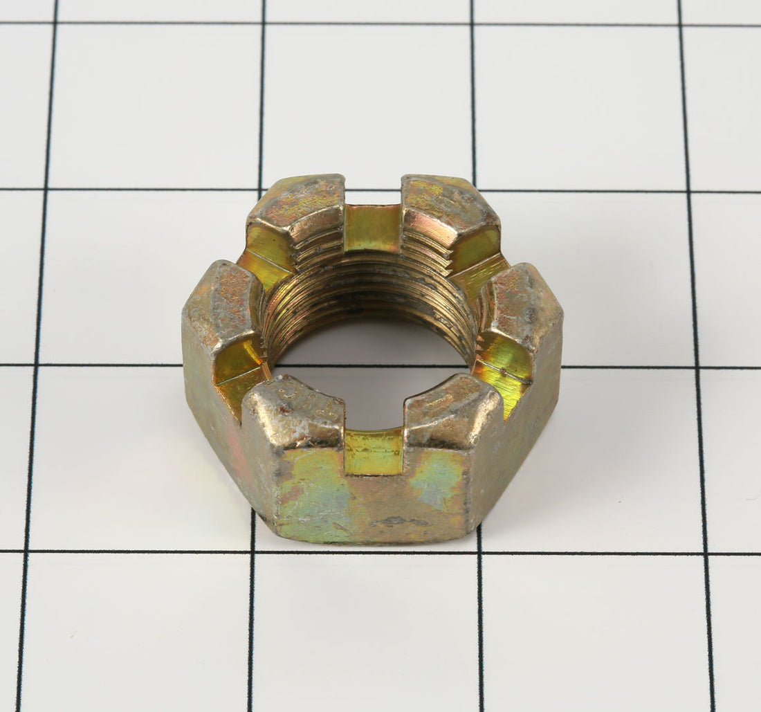 NUT HEX,1.000-12 REG HT SLOT