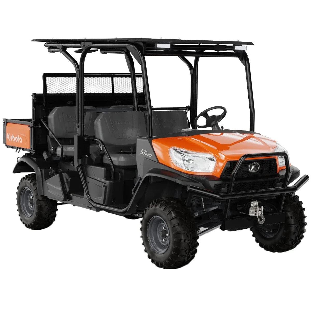 4-6 passenger utility vehicle with 4WD, ideal for construction and industrial use, featuring a robust design and spacious seating.