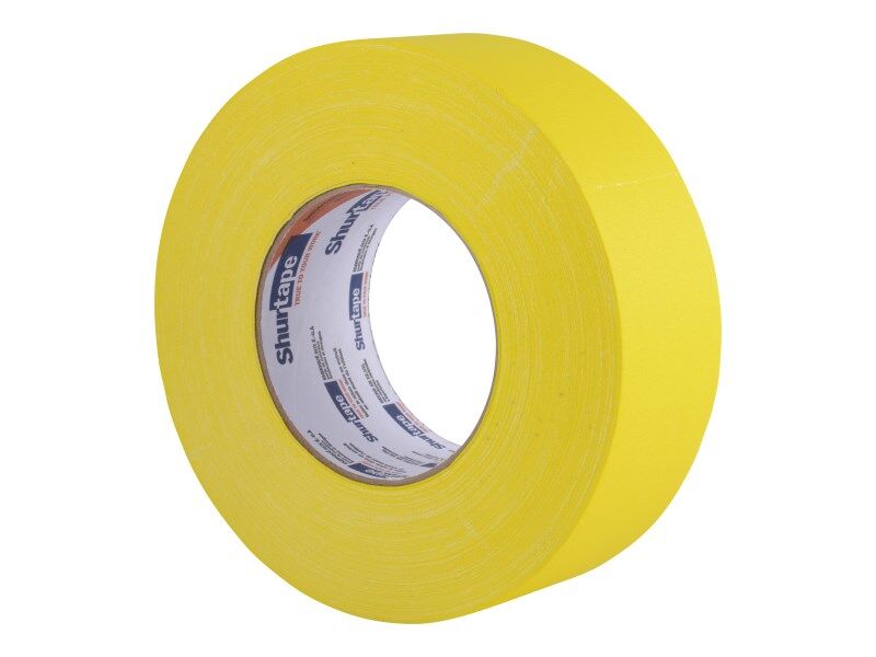 TAPE,VINYL YELLOW ADHESIVE180&