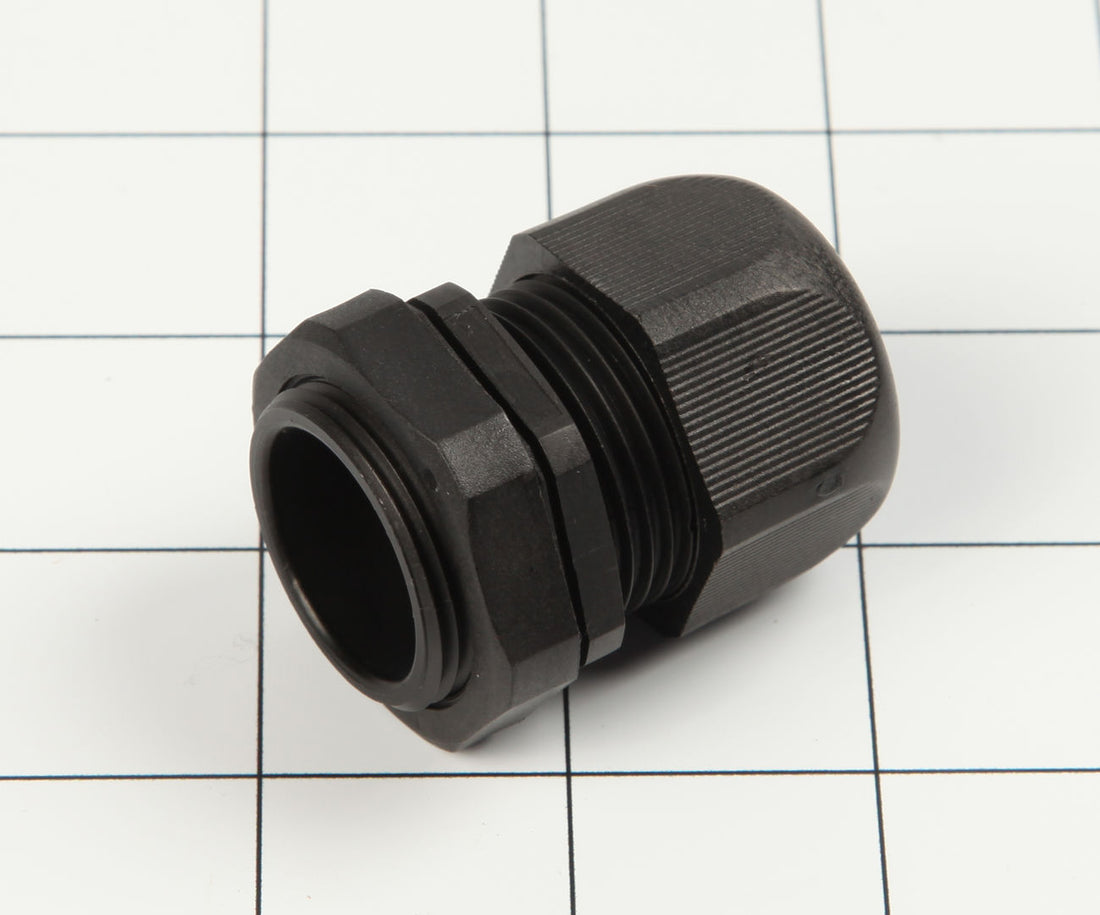 CONNECTOR, FTG BLACK