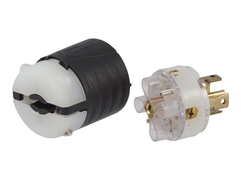 CONNECTOR, 4 POLE 250 V 30 A M