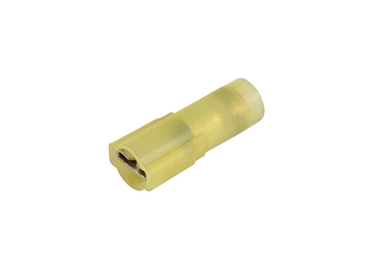 TERMINAL, FASTON RECEPT YELLOW