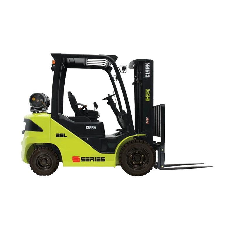 5,000lb Straight Mast Ind Forklift