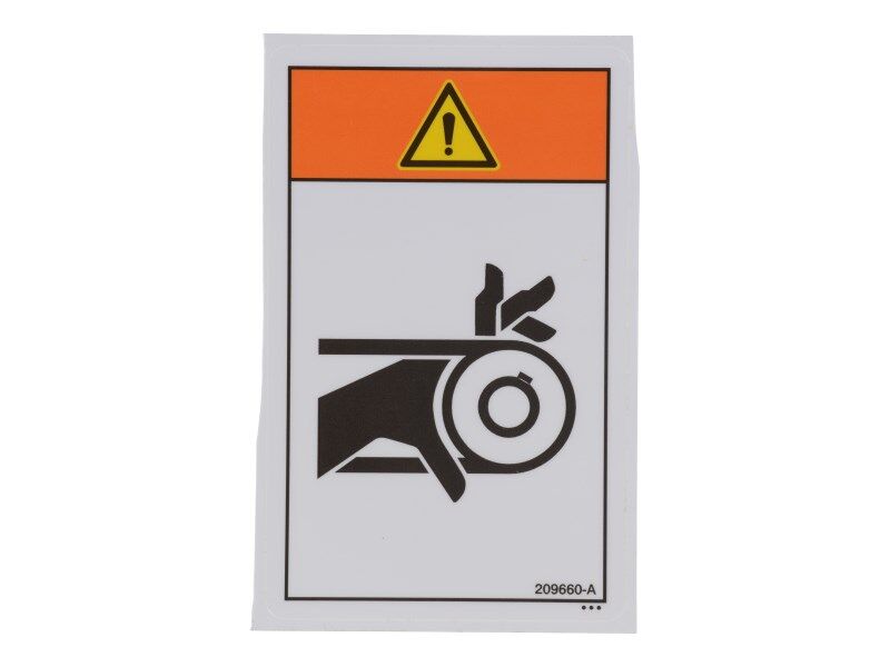 DECAL, WARNING