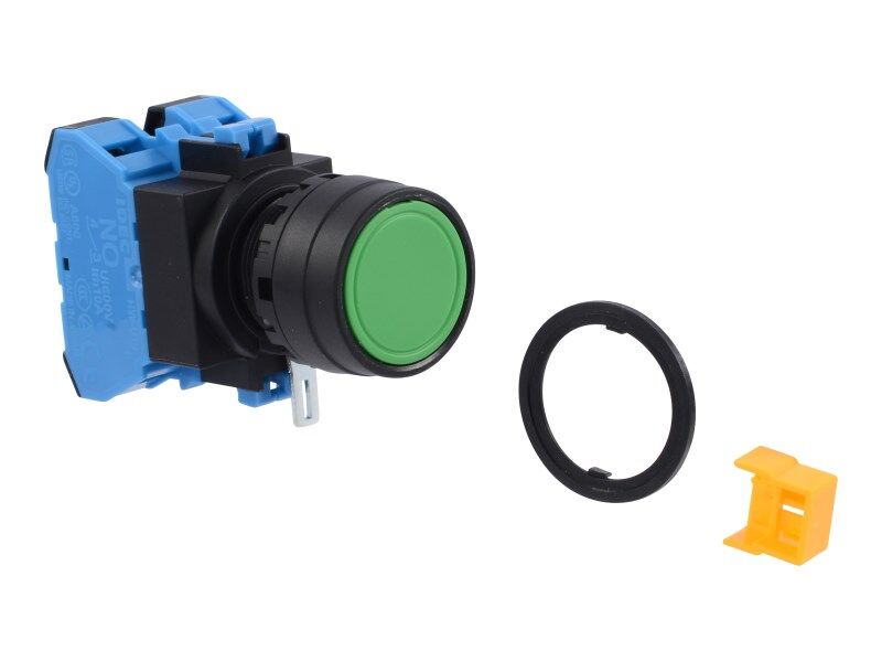 SWITCH, PUSH BUTTON (GREEN)