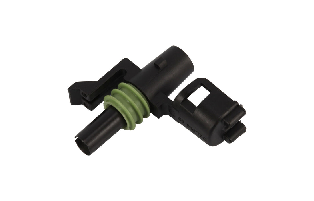 CONNECTOR, 1 WAY BLACK