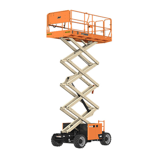 80' Scissor Lift - Internal Combustion, w/Out-Riggers – Skyworks LLC