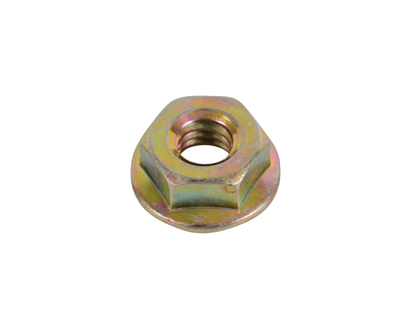 NUT-FLANGE (SERRATED FACE)-1/4