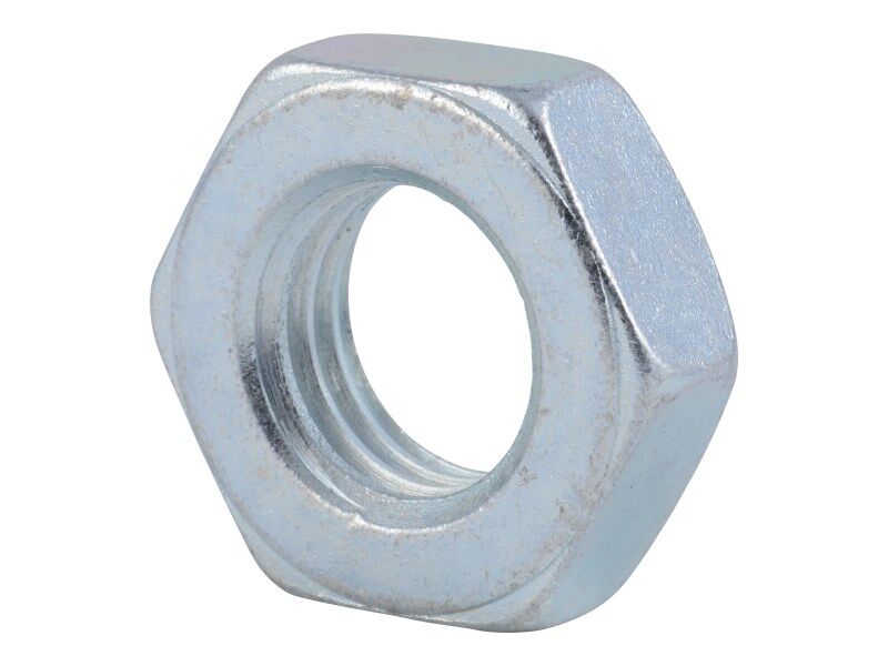 NUT, 1-8 HVY HEX JAM GR-8 - ZN