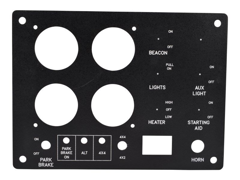 DASH PANEL - HPS HI-PRESSURE