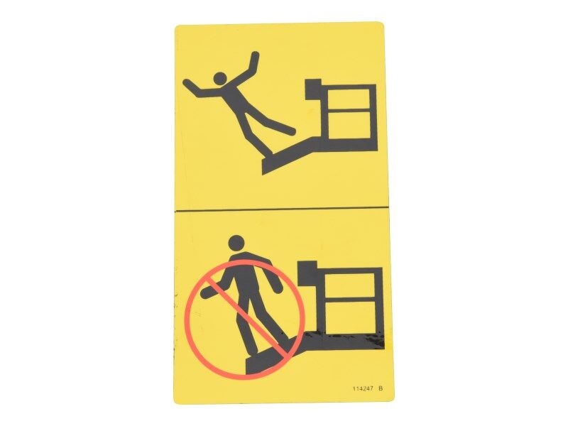 GN-DECAL,FALL HAZARD