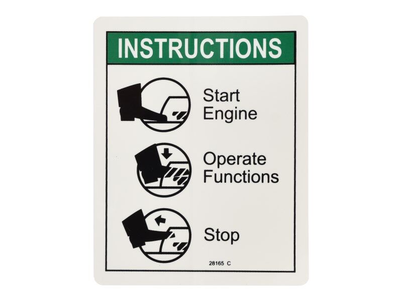 GN-INSTRUCT FOOTSWITCH OPER