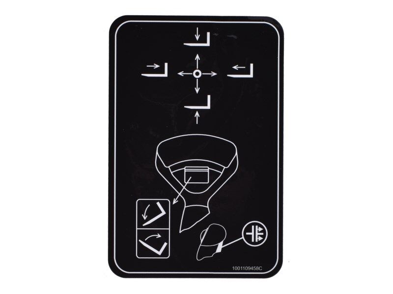 DECAL,BOOM CONTROL
