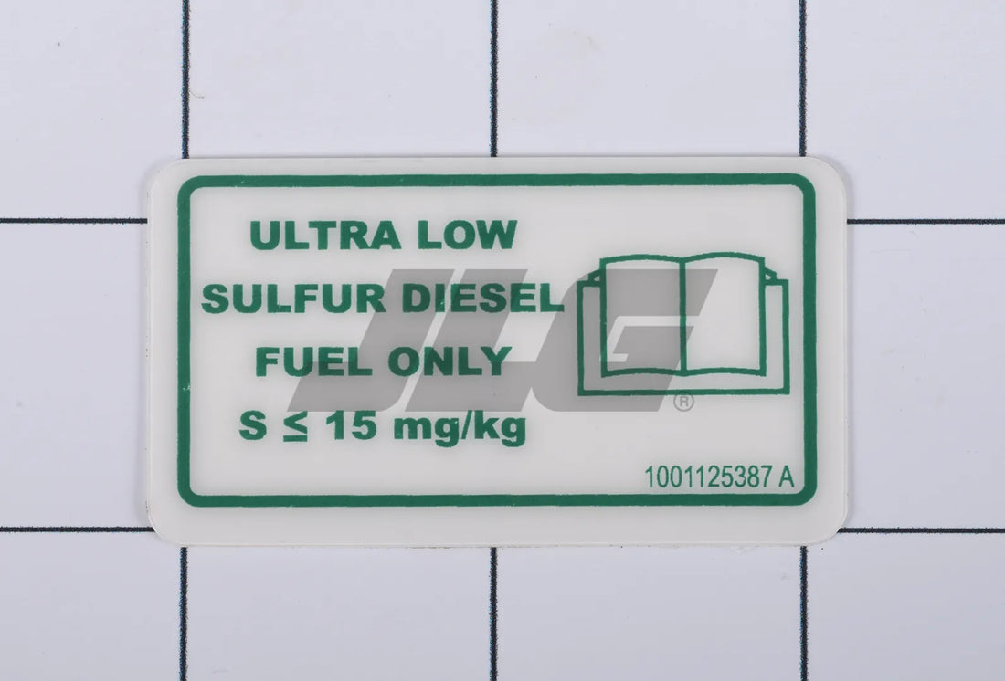 DECAL,ULTRA LOW SULFUR DIESEL