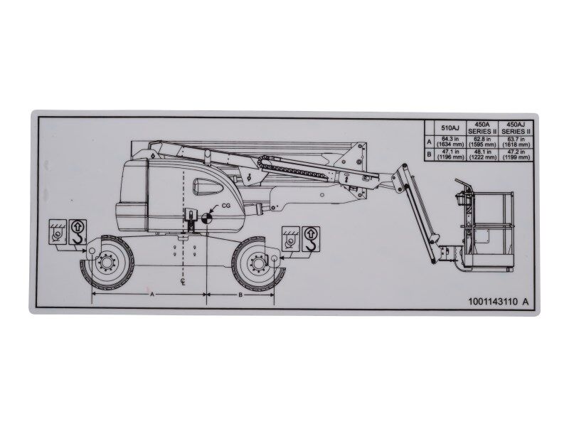 DECAL,LIFT DIAGRAM