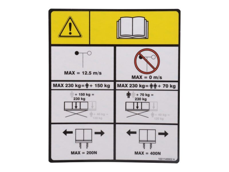 DECAL,CAPACITY