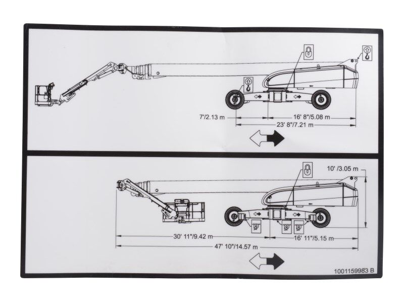 DECAL,LIFT DIAGRAM
