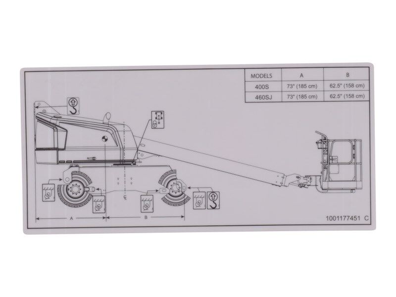 DECAL,LIFT DIAGRAM