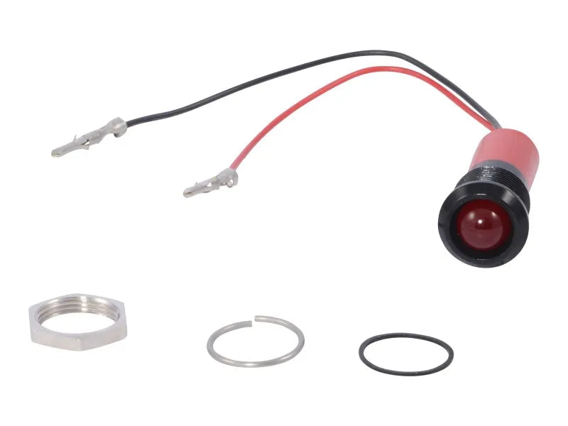 INDICATOR, LED ASSY RED APEM