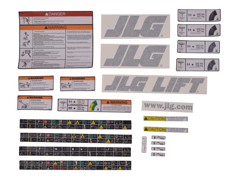 KIT,(SERVICE) PLATFORM DECAL