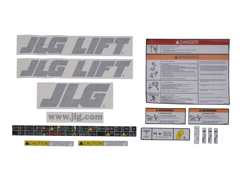 KIT,(SERVICE) PLTFRM DECAL