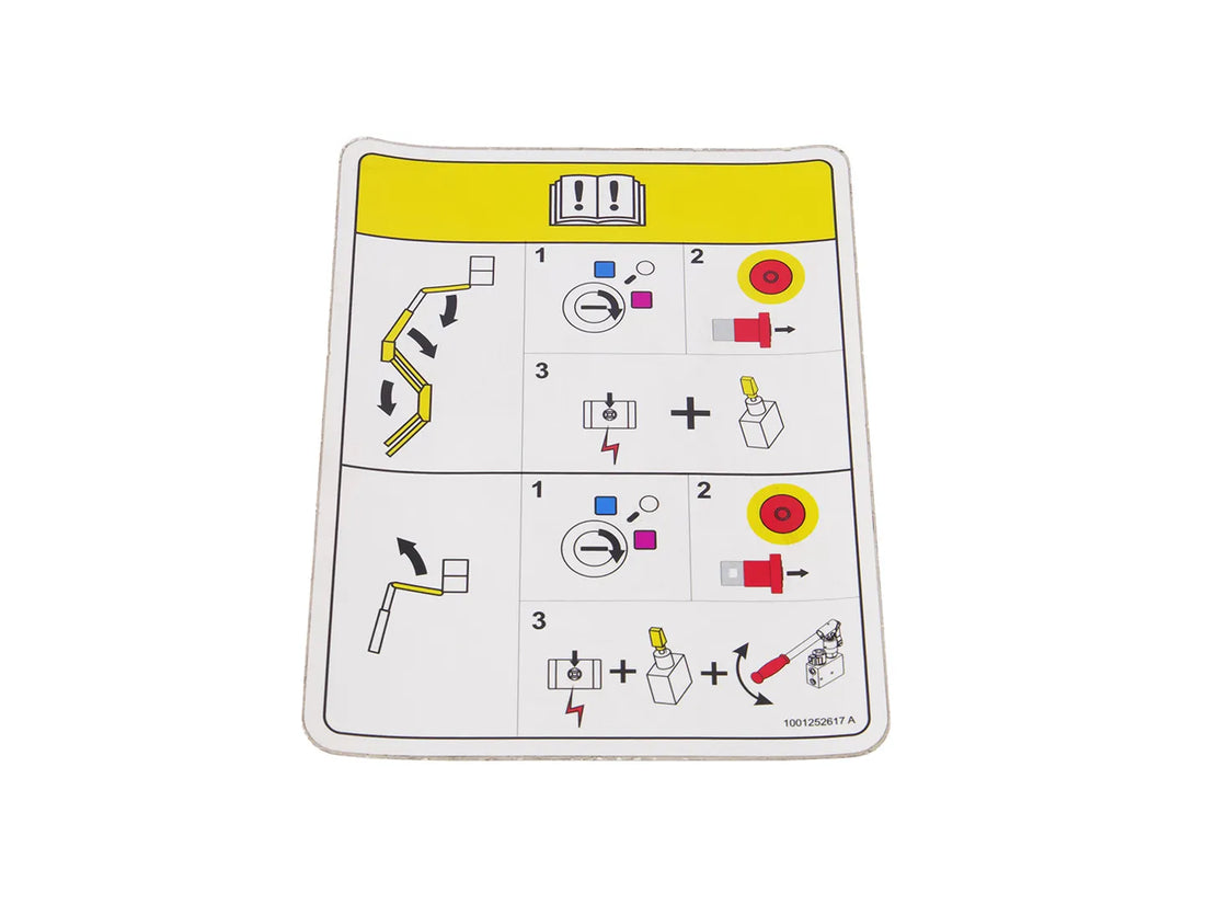 DECAL,MANUAL DESCENT