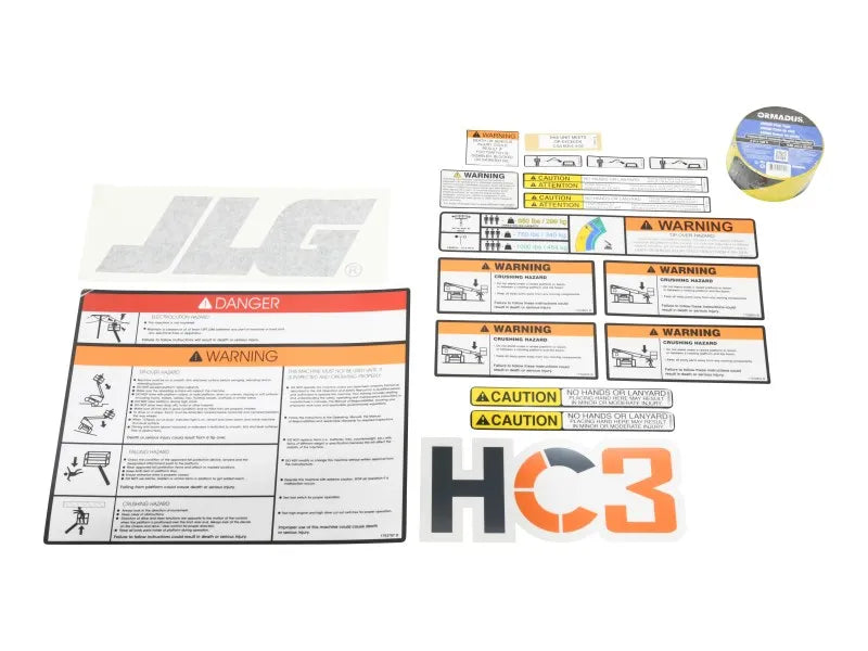 KIT,PLATFORM DECAL