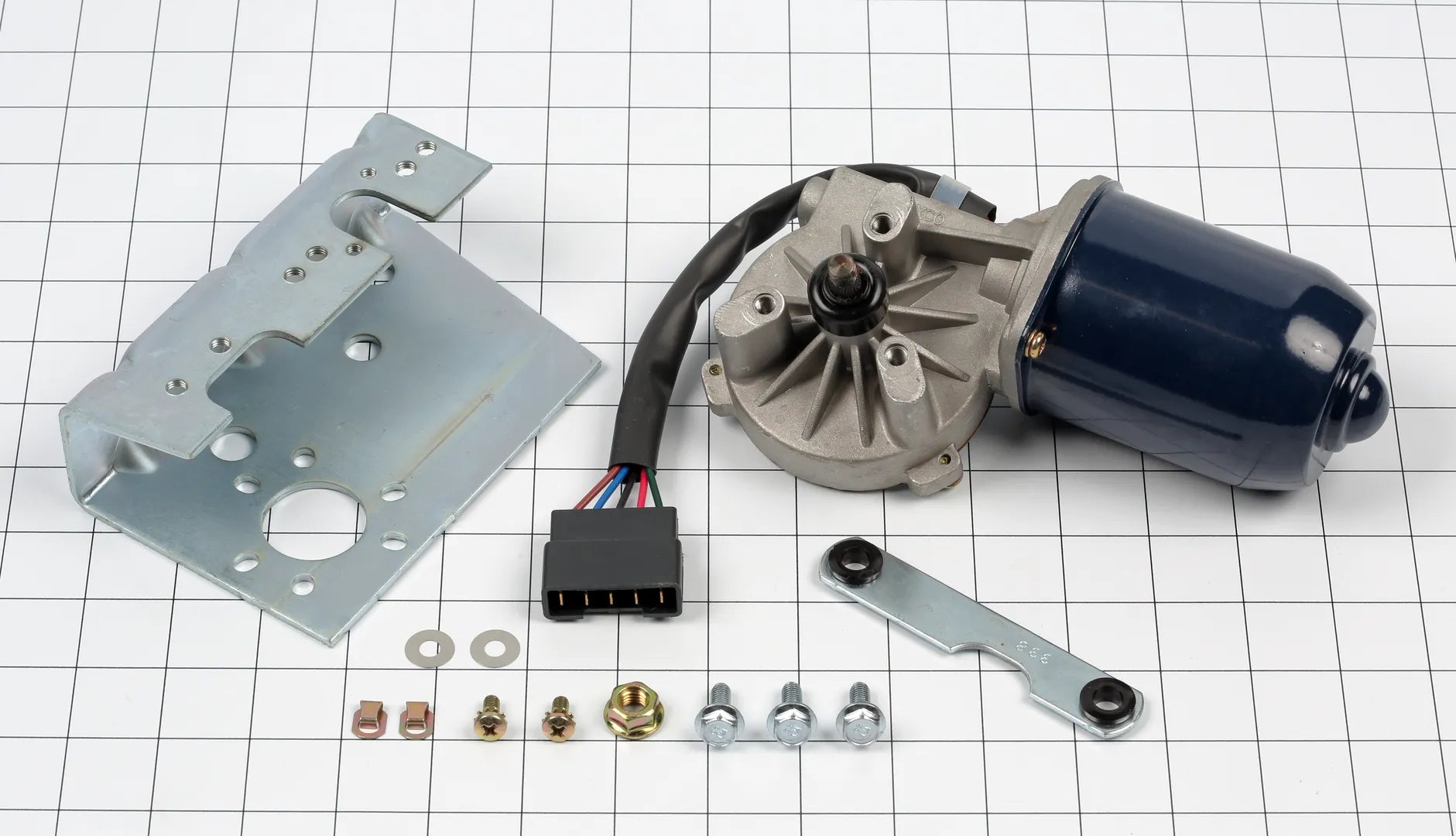 MOTOR, WIPER, WITH BRACKET