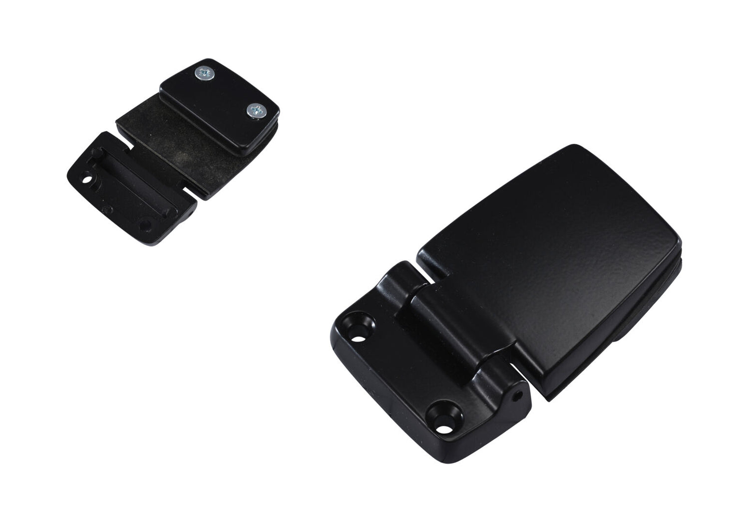 HINGE, FLAT, BLACK