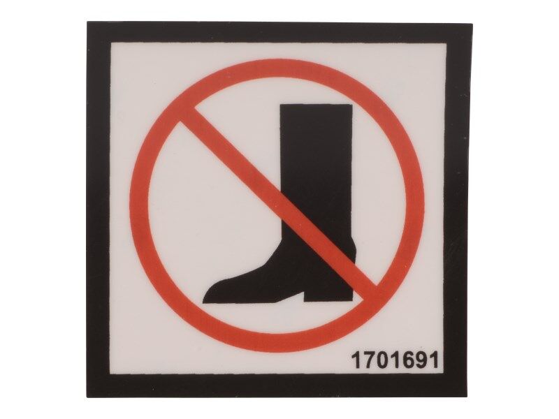 DECAL, NO STEP