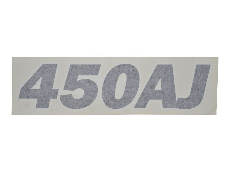 DECAL,MODEL 450AJ