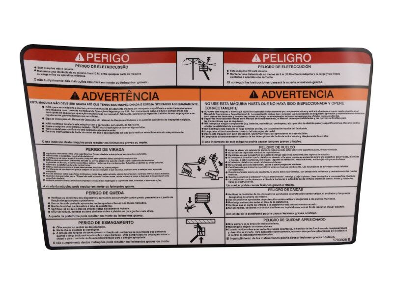 DECAL,WARNING PLT (LAT)