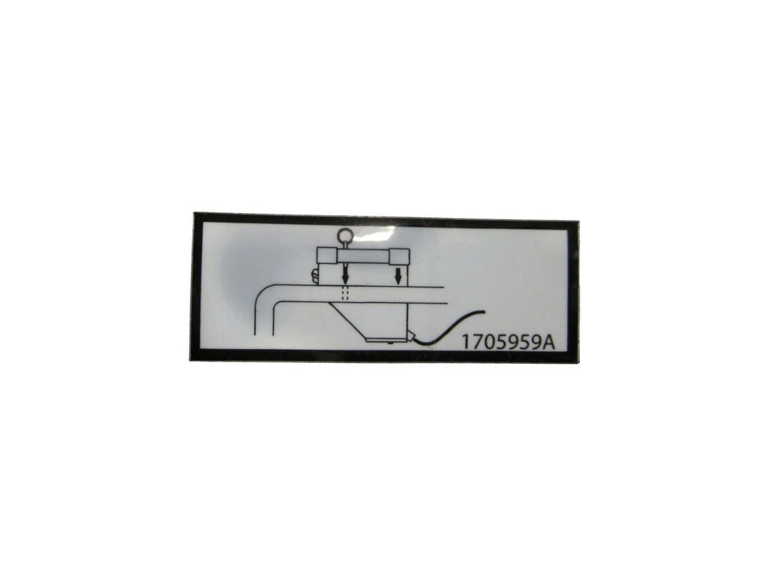 DECAL, CONTROL BOX LOCATION