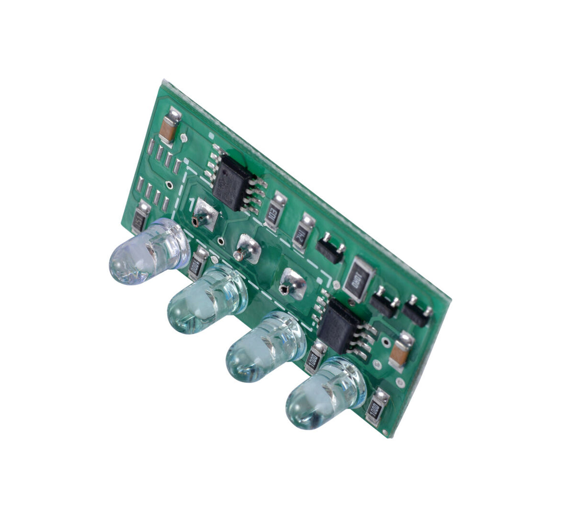 GAUGE, FUEL 4 LED