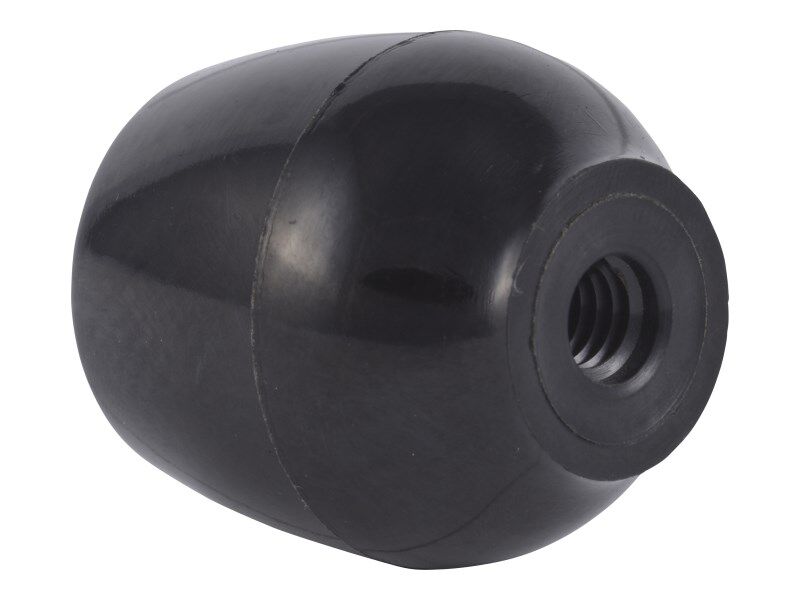HANDLE, KNOB PLAIN BLACK