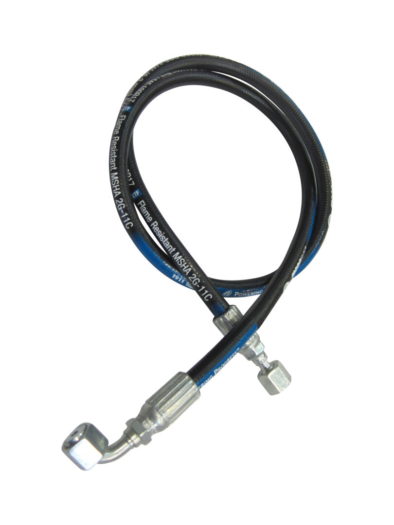HOSE ASSY,1/4X50 STR-90S ORFS