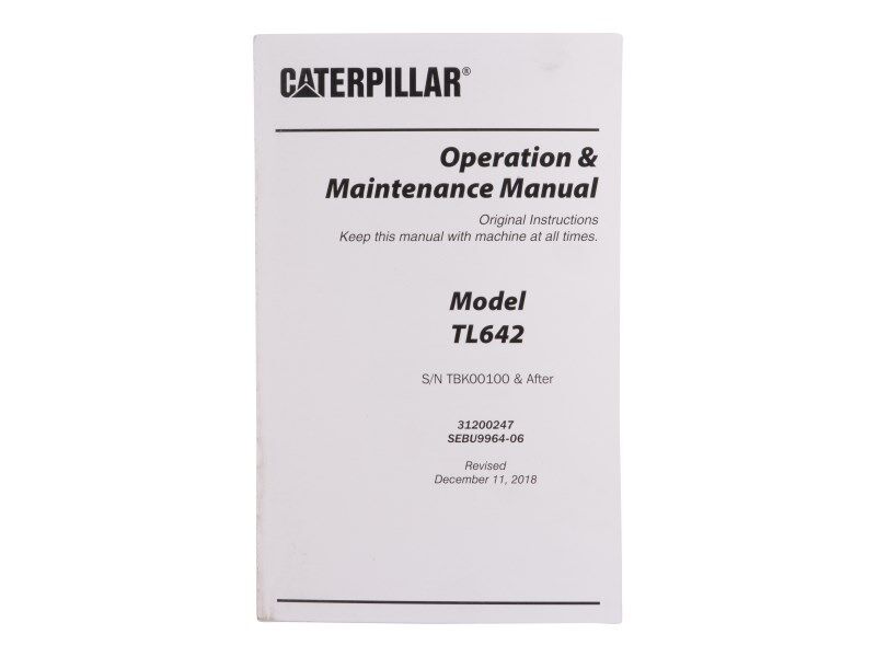 TL642 OPER. MANUAL