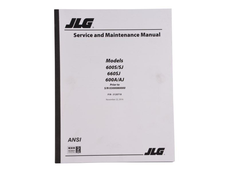 MANUAL, 600S/A SERV (DOMESTIC)
