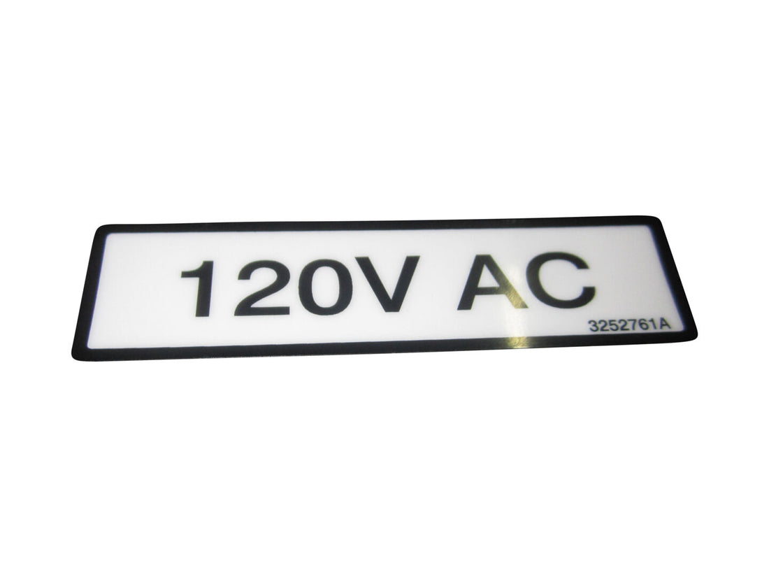 NAMEPLATE,120V.