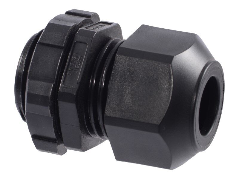 CONNECTOR, FTG BLACK