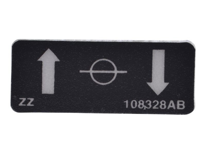 DECAL, UP/DOWN PICT