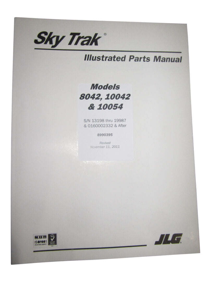 MANUAL PARTS MODEL 8042/10042/