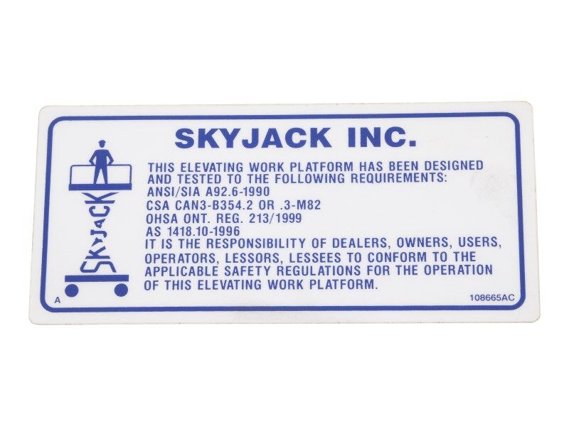 SJ-DECAL, OLD STANDARDS