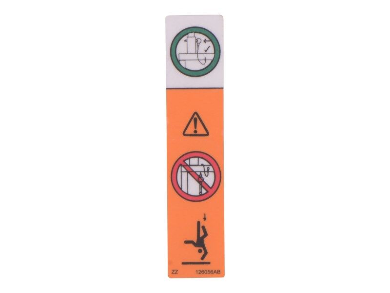 SJ-DECAL, FALLING HAZARD
