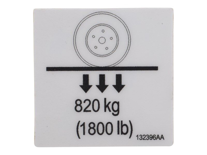 SJ-DECAL, WHEEL LOAD PIC