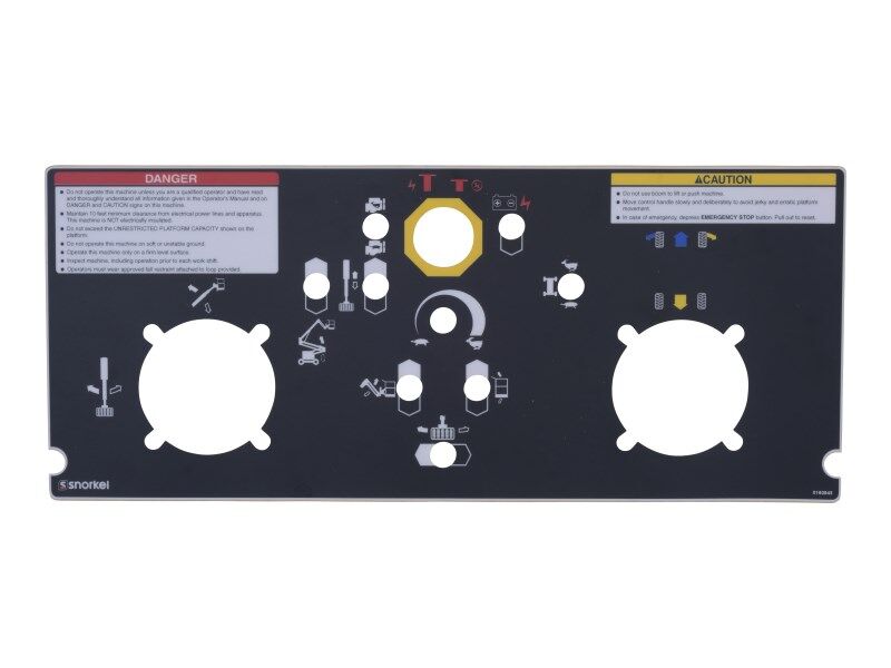 SN-DECAL, CONTROL BOX