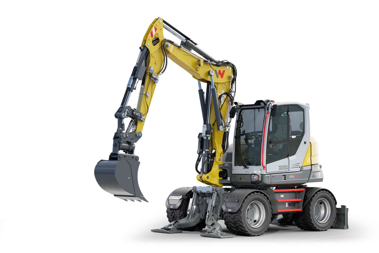 22,000lb Excavator - Wheeled