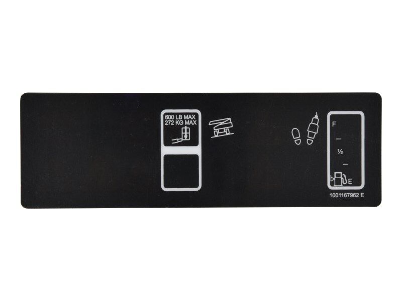 DECAL,PLATFORM DISPLAY