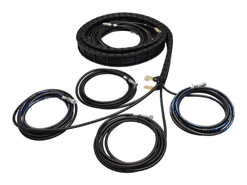 HOSE &amp; CARRIER ASSY BOOM