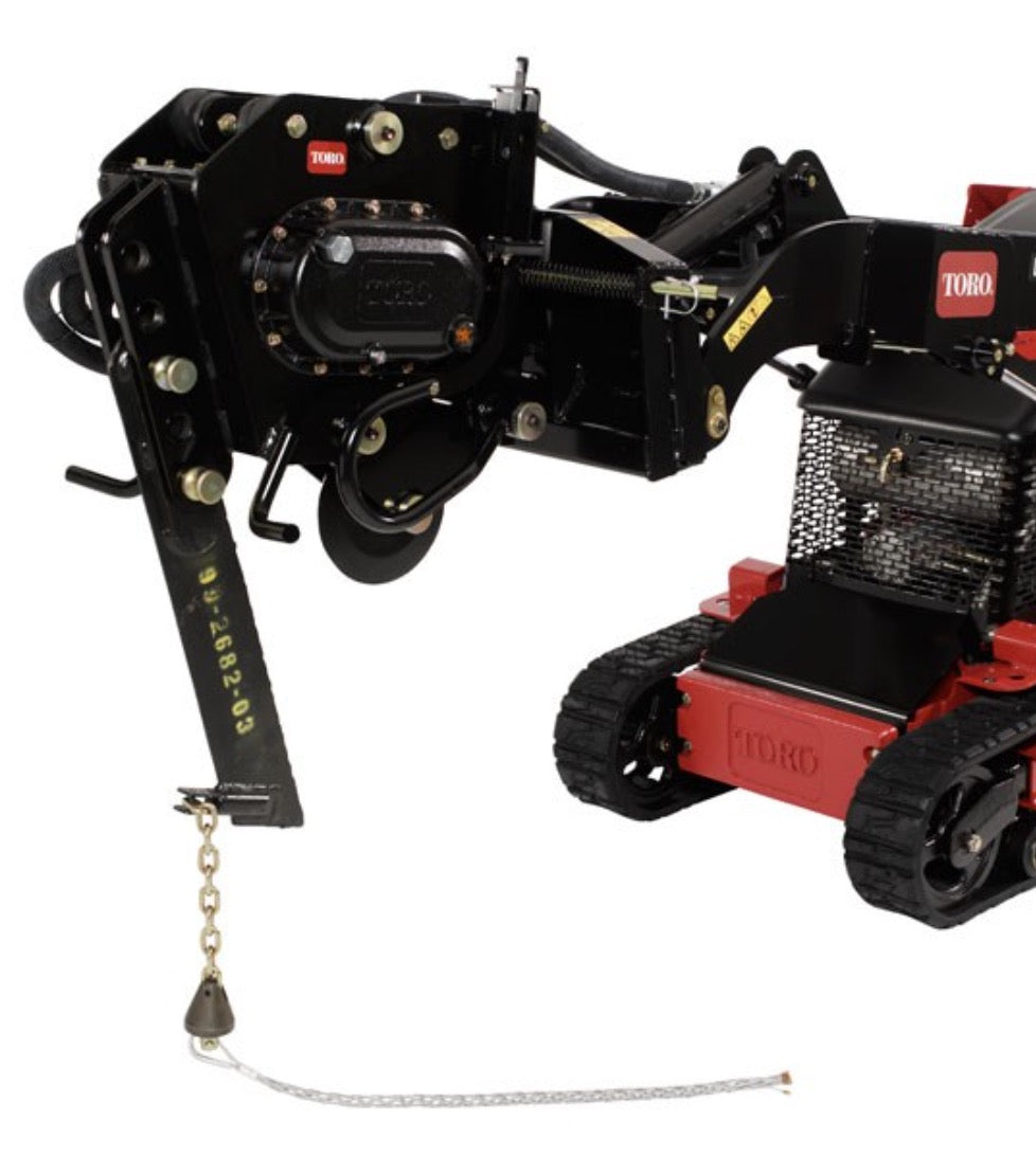 Pipe Puller Trencher Attachment